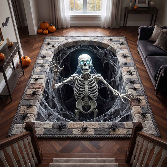 Spooky Skeleton Area Rug GFTOTP20478