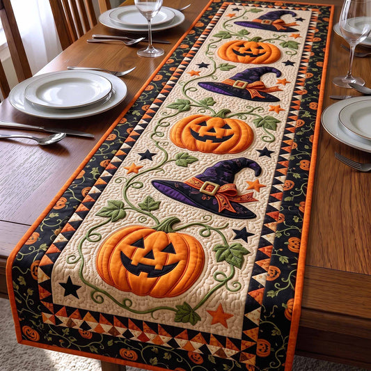 Pumpkin Magic Quilted Table Runner GFTOTP20563