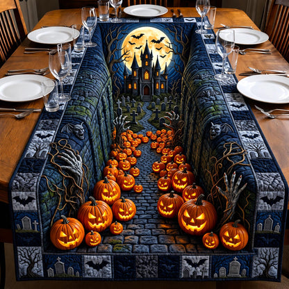 Haunted Tunnel Quilted Table Runner GFTOTP20608