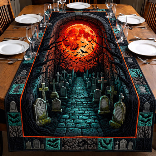 Haunted Tunnel Quilted Table Runner GFTOTP20609
