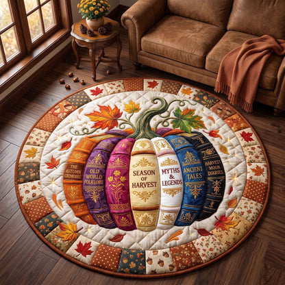 Autumn Chapters Quilted Round Mat GFTOTP20658