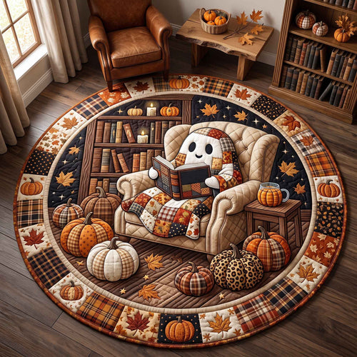 Reading Retreat Quilted Round Mat GFTOTP20660