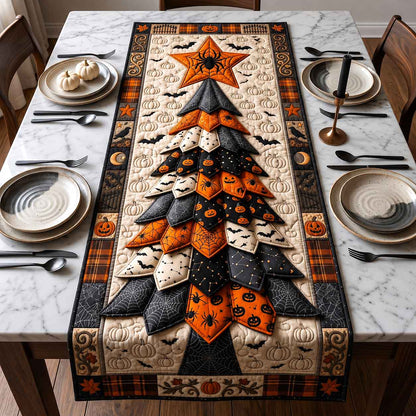 Halloween Evergreen Quilted Table Runner GFTOTP20662