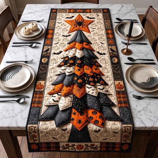 Halloween Evergreen Quilted Table Runner GFTOTP20662