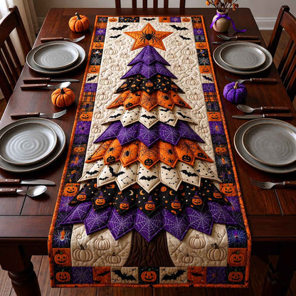 Halloween Evergreen Quilted Table Runner GFTOTP20663