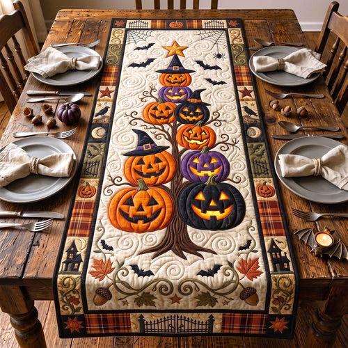 Halloween Evergreen Quilted Table Runner GFTOTP20664