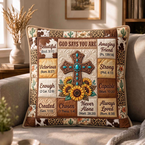 Western Grace Quilted Pillow Case GFTOTP20667