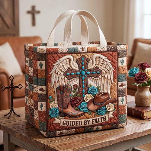 Western Grace Quilted Storage Basket GFTOTP20683