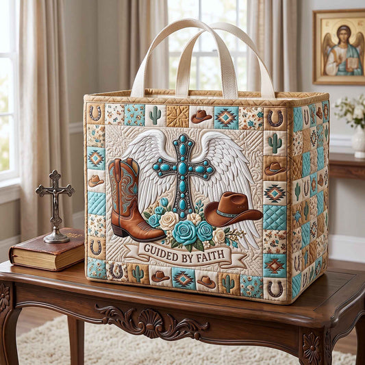 Western Grace Quilted Storage Basket GFTOTP20687