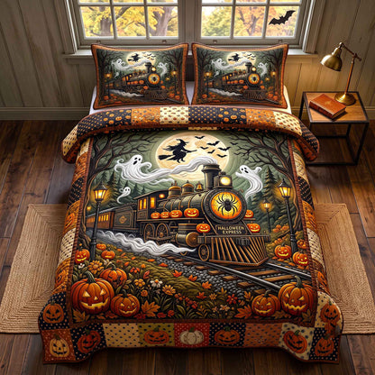 Haunted Express 3-Piece Quilted Bedding Set GFTOTP20719
