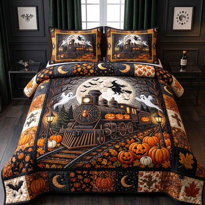 Haunted Express 3-Piece Quilted Bedding Set GFTOTP20720