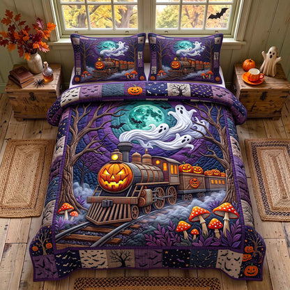 Haunted Express 3-Piece Quilted Bedding Set GFTOTP20721