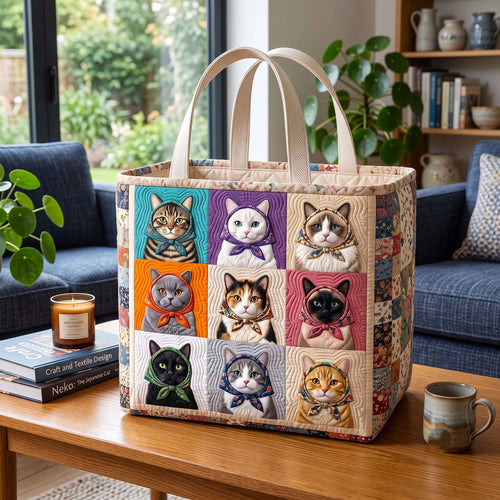 Catitude Quilted Storage Basket GFTOTP20738