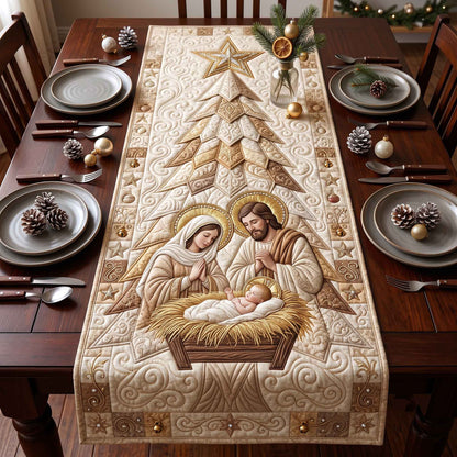 Nativity Blessings Quilted Table Runner GFTOTP20795
