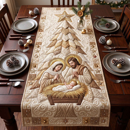 Nativity Blessings Quilted Table Runner GFTOTP20795