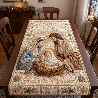 Nativity Blessings Quilted Table Runner GFTOTP20796