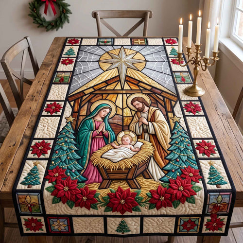 Nativity Blessings Quilted Table Runner GFTOTP20797