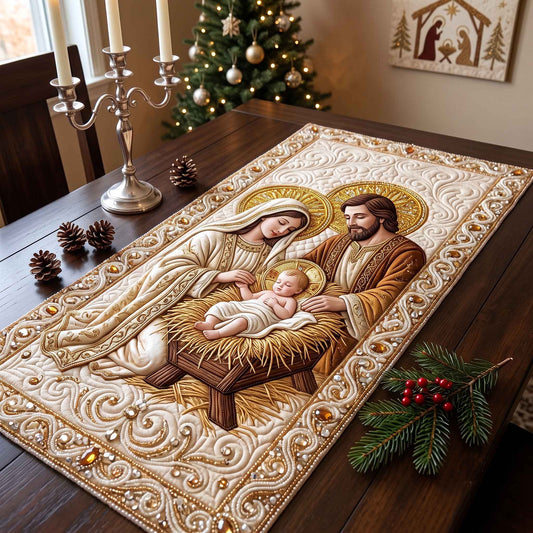 Nativity Blessings Quilted Table Runner GFTOTP20800