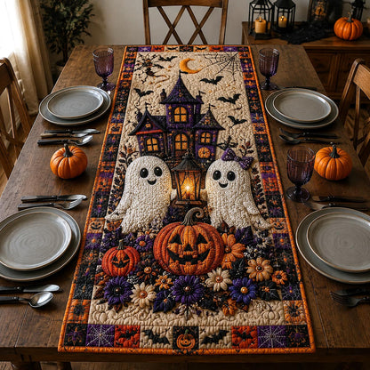 Shimmering Halloween Quilted Table Runner GFTOTP20805