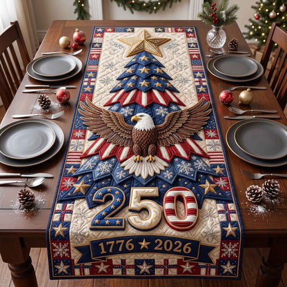 Liberty Evergreen Quilted Table Runner GFTOTP20827