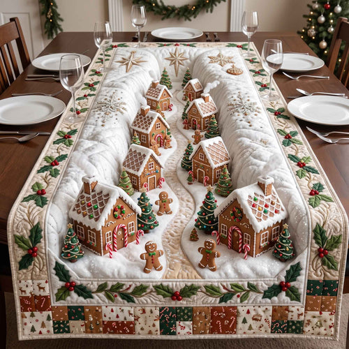 Christmas Lane Quilted Table Runner GFTOTP20834