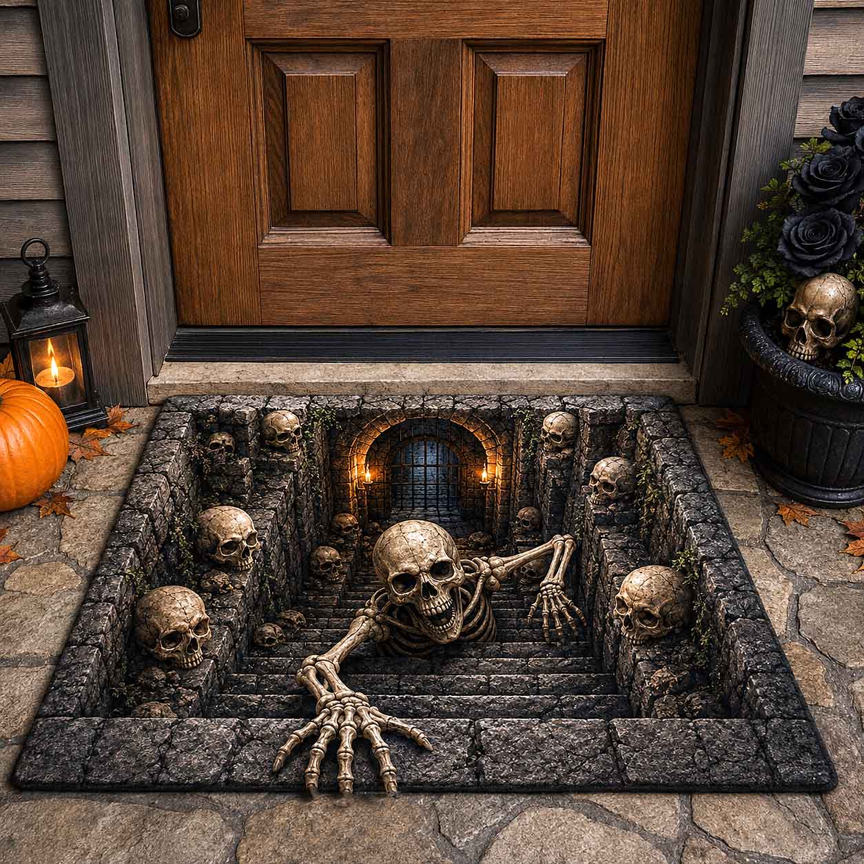 Haunted Bones Doormat GFTOTP20879
