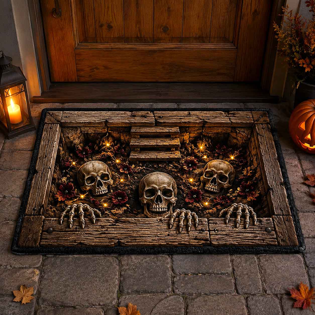 Haunted Bones Doormat GFTOTP20883