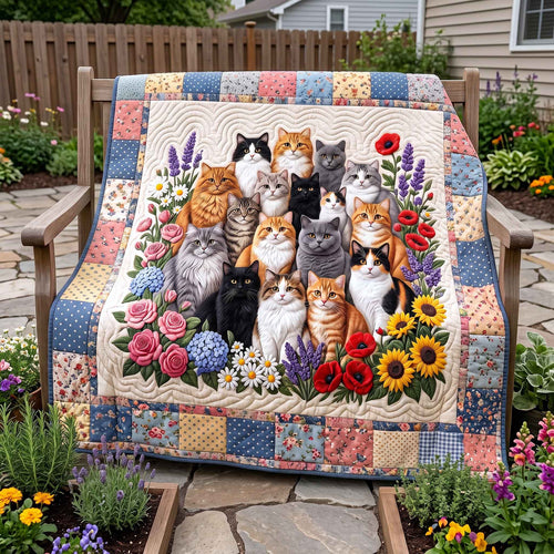 Whisker Crew Quilted Blanket GFTOTP20917