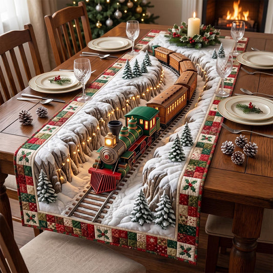 Holiday Express Quilted Table Runner GFTOTP20966