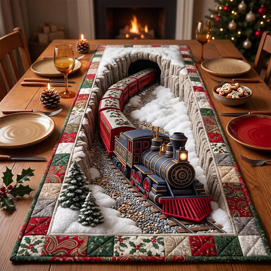 Holiday Express Quilted Table Runner GFTOTP20969