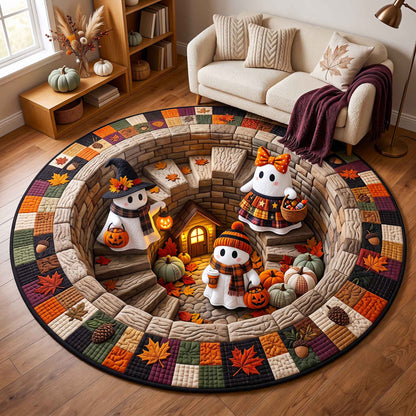 Autumn Boos Quilted Round Mat GFTOTP20981