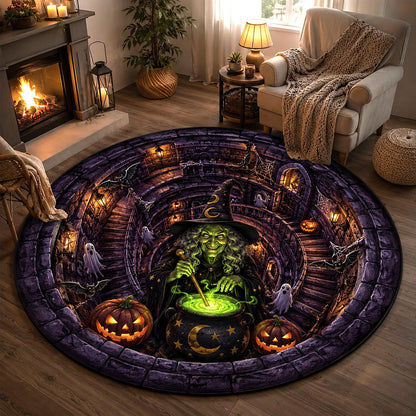 Wicked Witch Quilted Round Mat GFTOTP21002