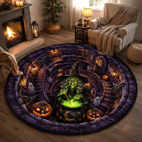 Wicked Witch Quilted Round Mat GFTOTP21002