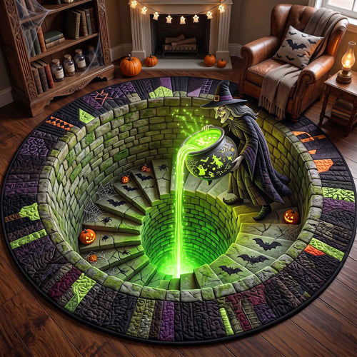 Wicked Witch Quilted Round Mat GFTOTP21004