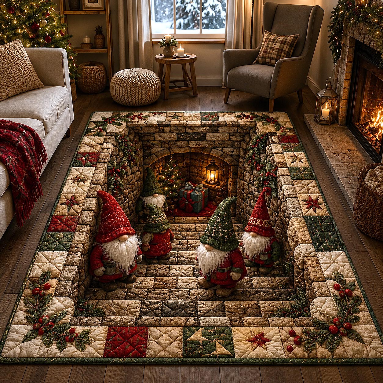 Jolly Workshop Area Rug GFTOTP21012