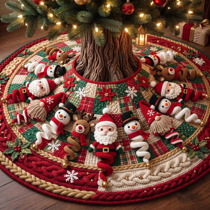 Merry Crochet Quilted Tree Skirt GFTOTP21099