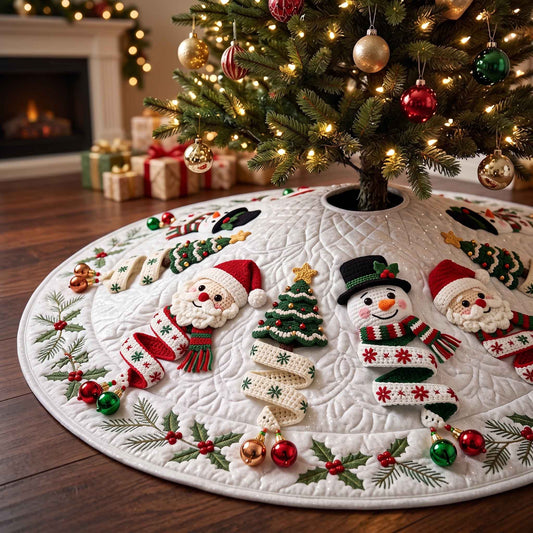 Merry Crochet Quilted Tree Skirt GFTOTP21101