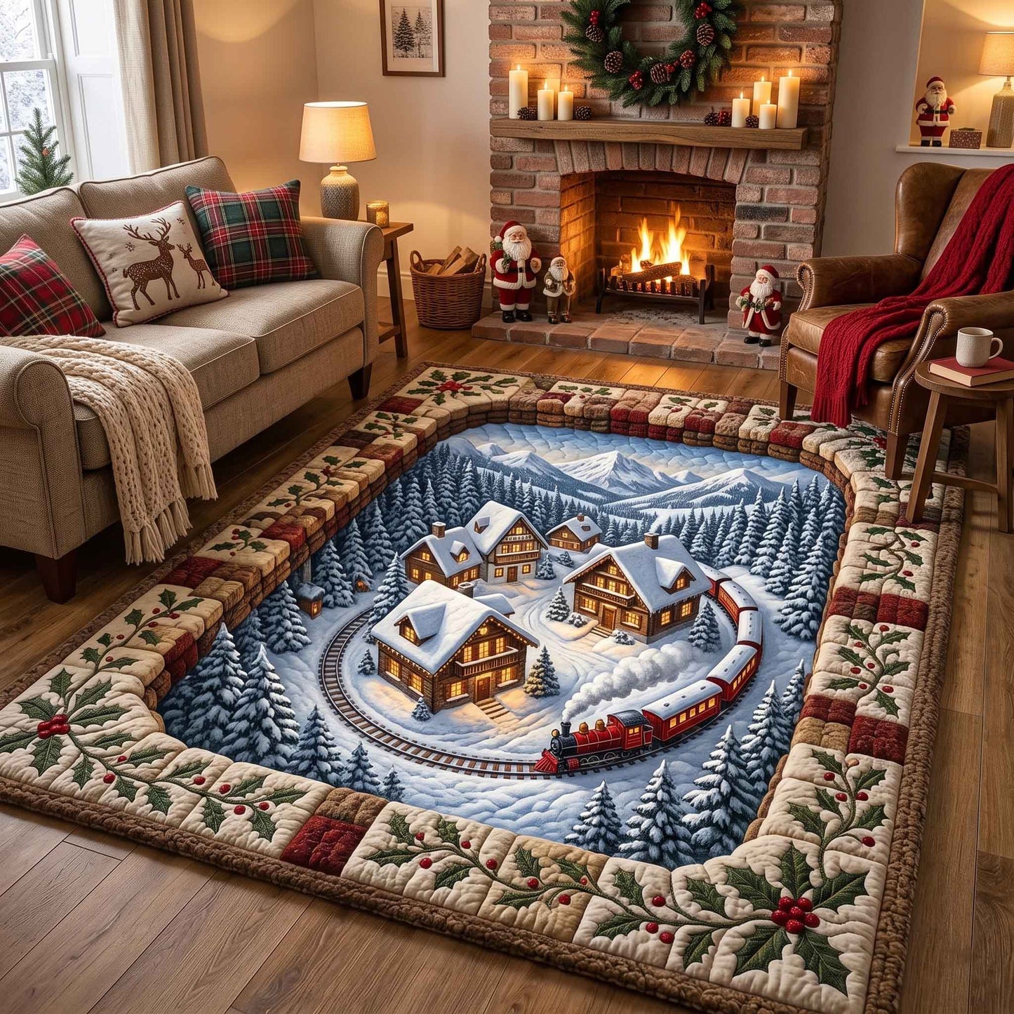 Holiday Village Area Rug GFTOTP21104