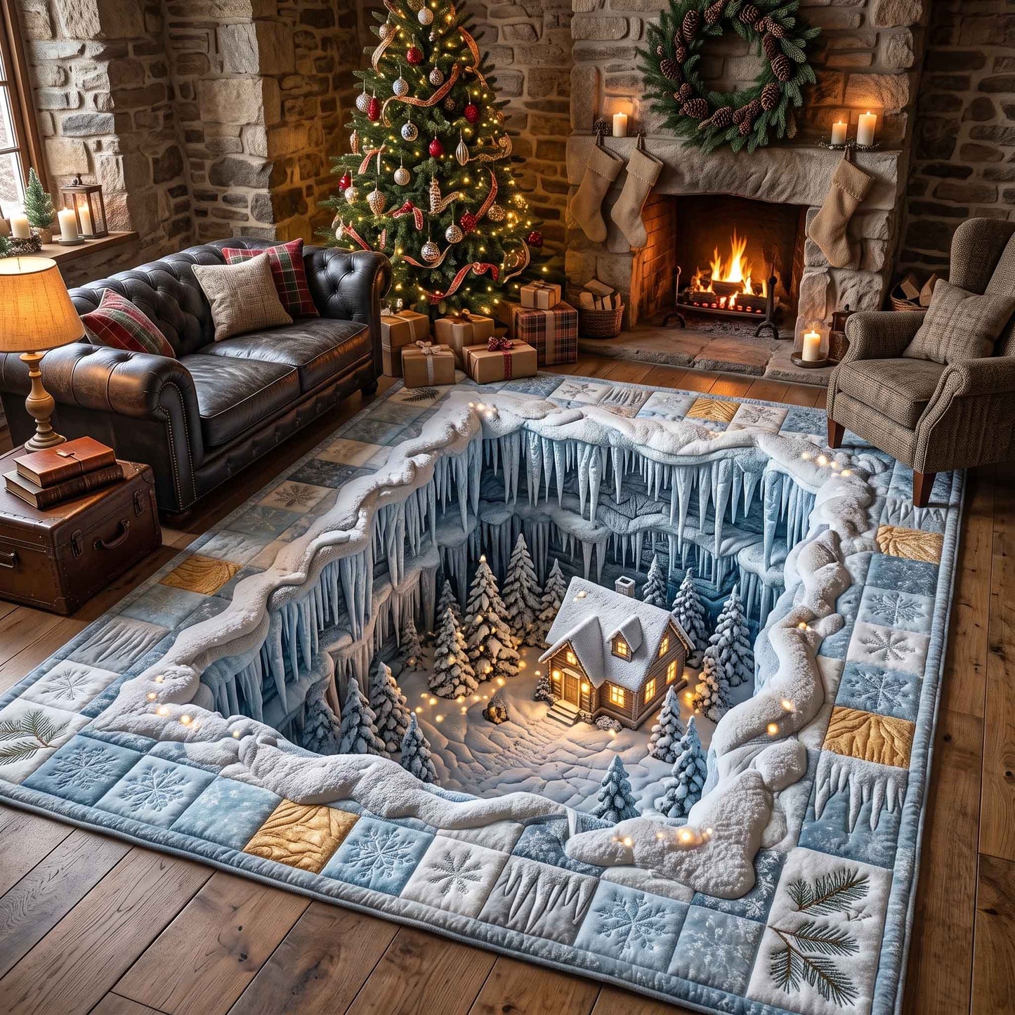 Holiday Village Area Rug GFTOTP21107