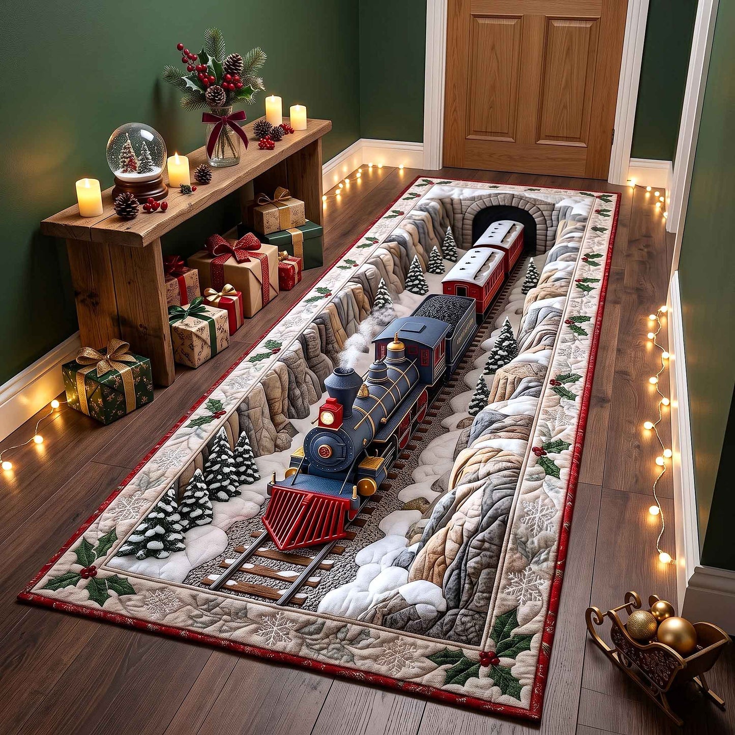 Holiday Express Runner Rug GFTOTP21139
