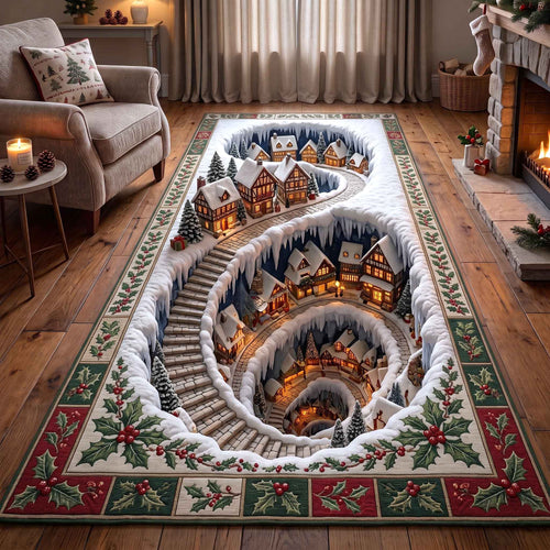 Yuletide Village Runner Rug GFTOTP21146