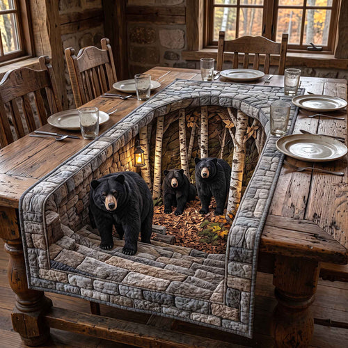 Rustic Guardian Quilted Table Runner GFTOTP21151