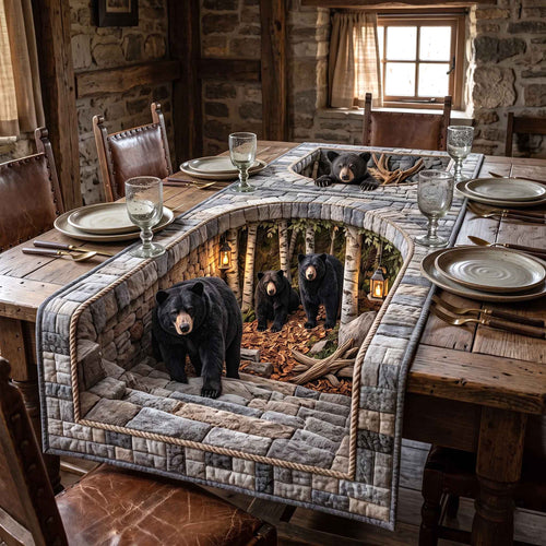 Rustic Guardian Quilted Table Runner GFTOTP21152