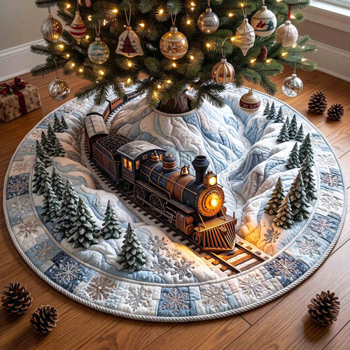 Holiday Express Quilted Tree Skirt GFTOTP21180