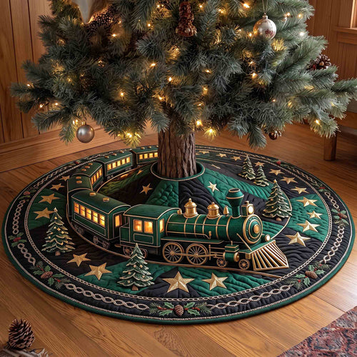 Holiday Express Quilted Tree Skirt GFTOTP21183