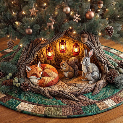 Woodland Dens Quilted Tree Skirt GFTOTP21186