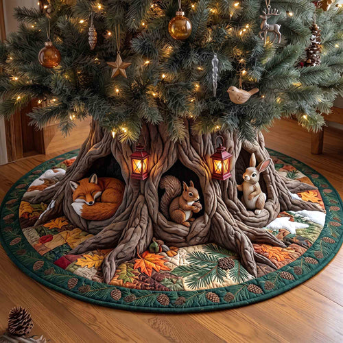Woodland Dens Quilted Tree Skirt GFTOTP21187