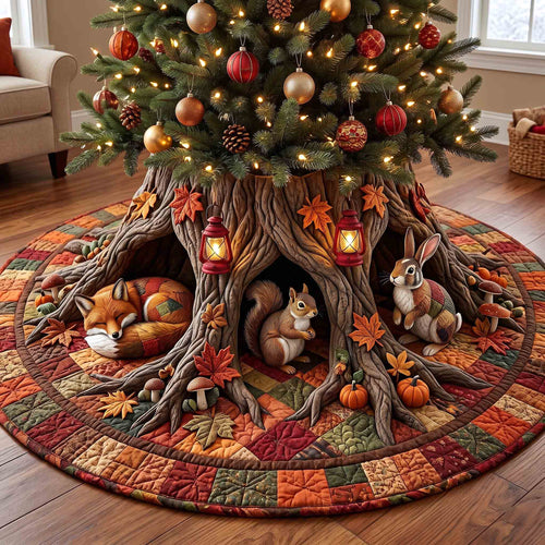 Woodland Dens Quilted Tree Skirt GFTOTP21188