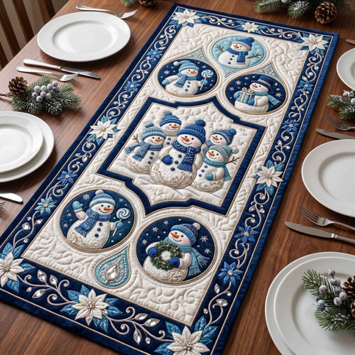 Snowman Magic Quilted Table Runner GFTOTP21265