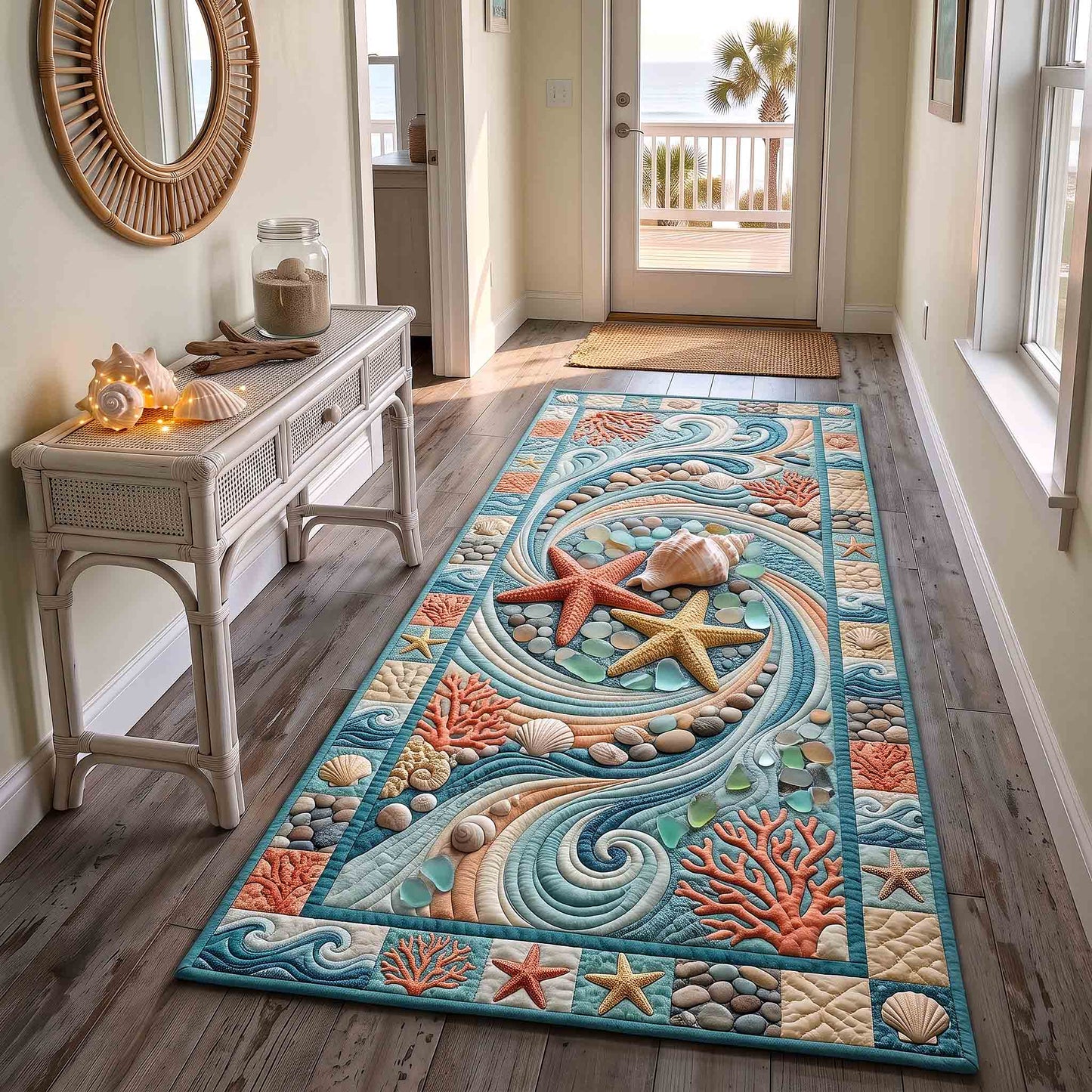 Coastal Whisper Runner Rug GFTOTP21306